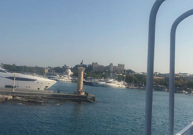private cruise in Rhodes